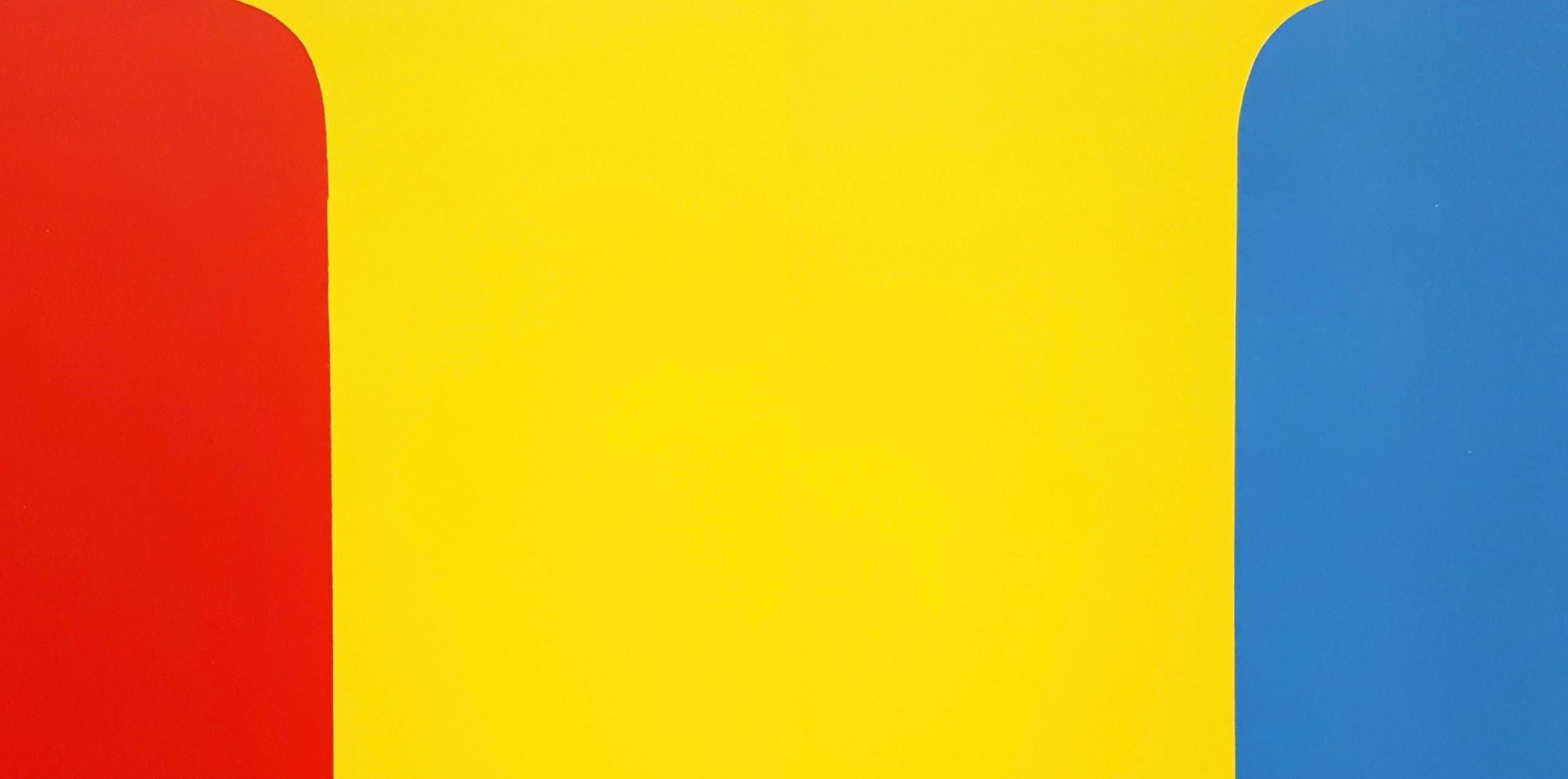 Kelly, Composition (Axsom No. I-b, p. 178), Derrière le miroir (after) - Abstract Expressionist Print by Ellsworth Kelly