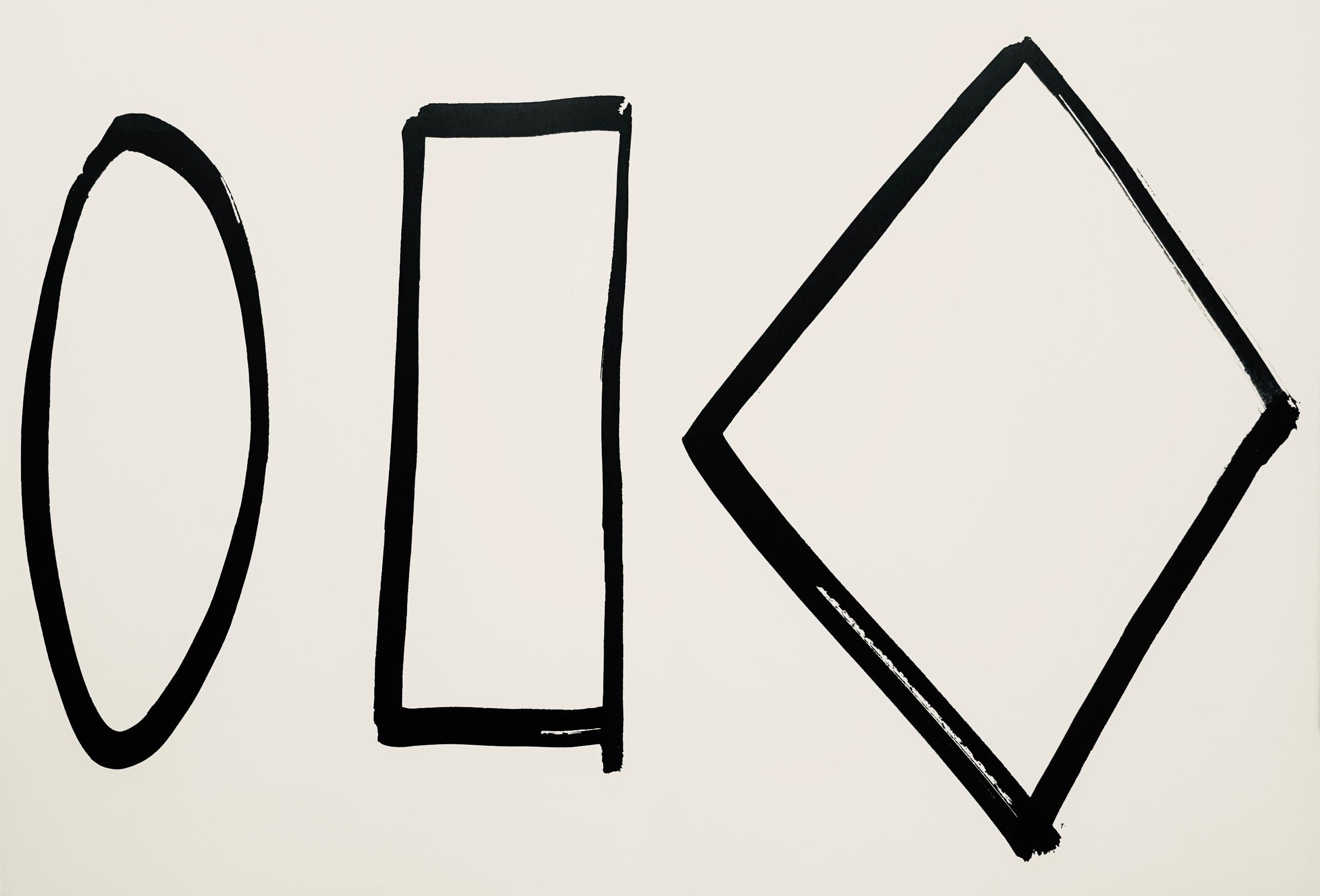 Kelly, Composition (Axsom No. I-b, p. 178), Derrière le miroir (after)