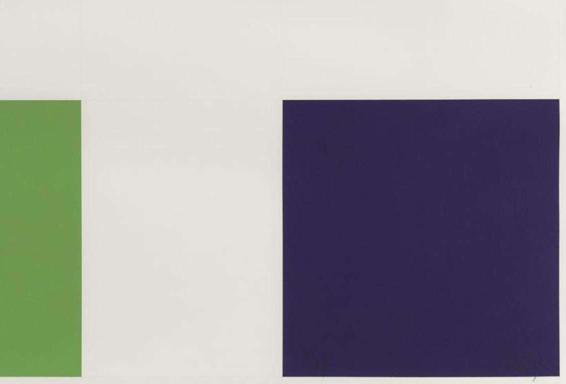 Nine Squares - Contemporary Print by Ellsworth Kelly