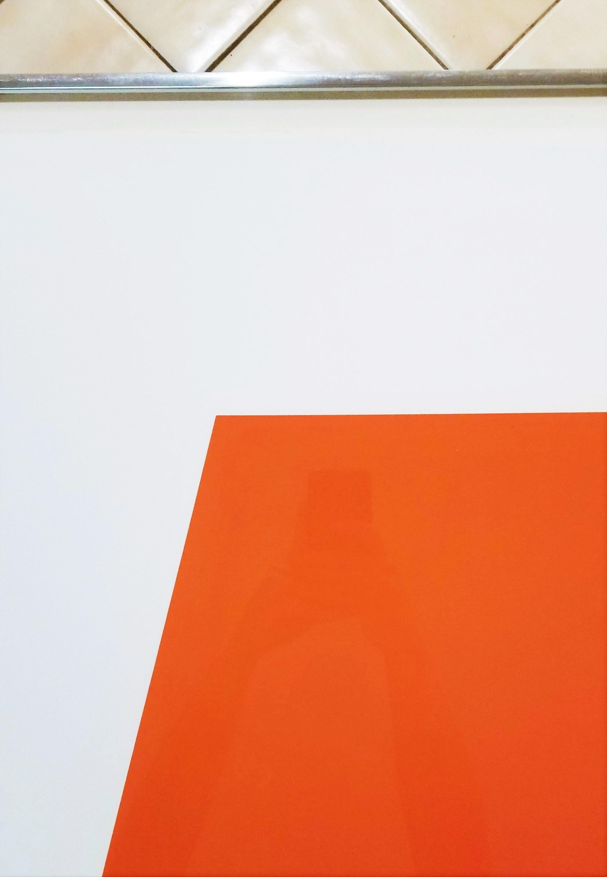 Artist: Ellsworth Kelly (American, 1923-2015)
Title: “Orange/Green” 
Portfolio: Series of Ten Lithographs
*Signed by Kelly in pencil lower right
Year: 1970
Medium: Original Lithograph on Special Arjomari paper
Limited edition: 75/75. (There were