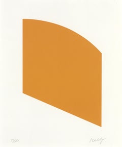 Orange -- Lithograph, ACT, Minimalism, Geometric Abstraction by Ellsworth Kelly