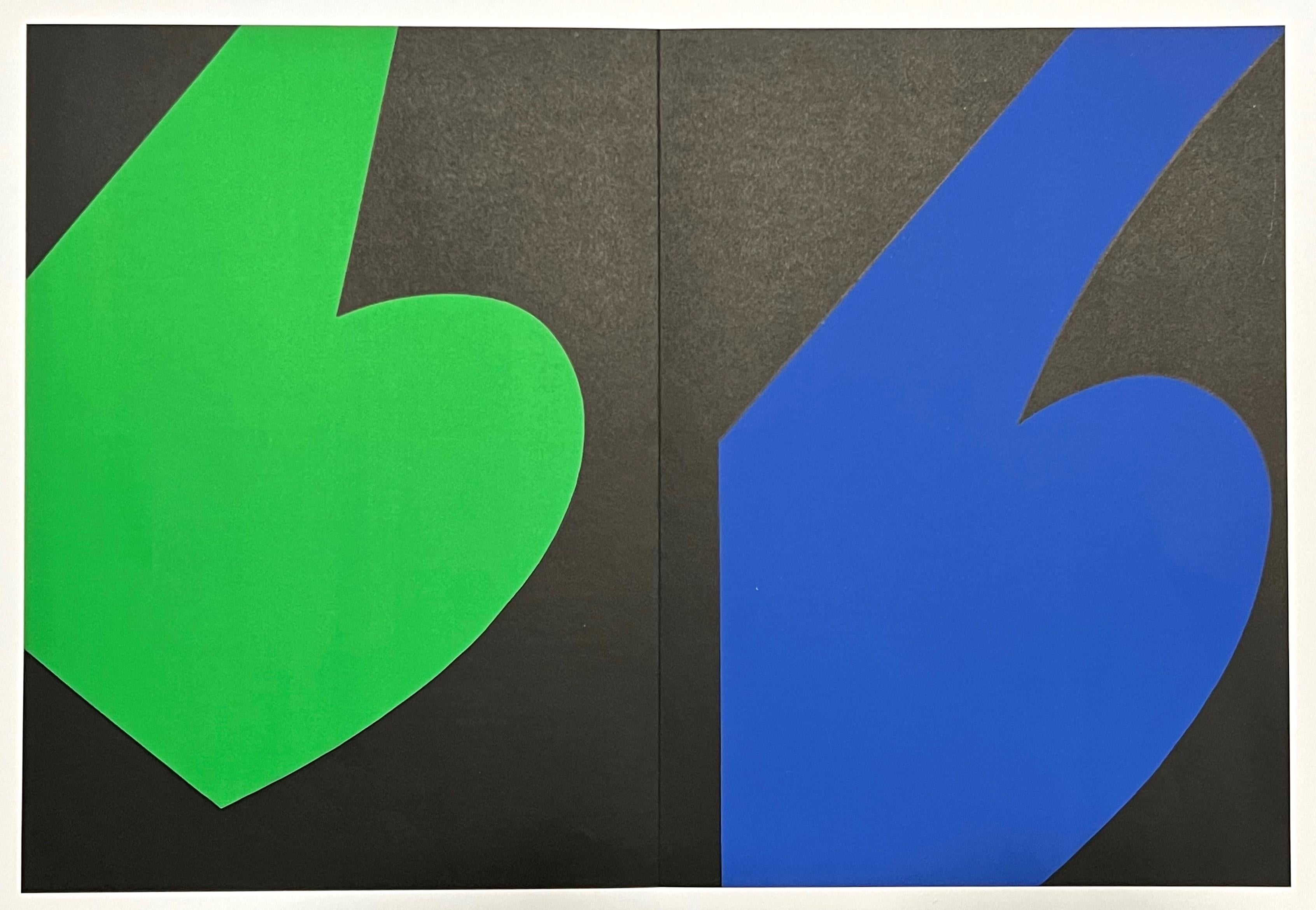 litografia originale - Print di Ellsworth Kelly