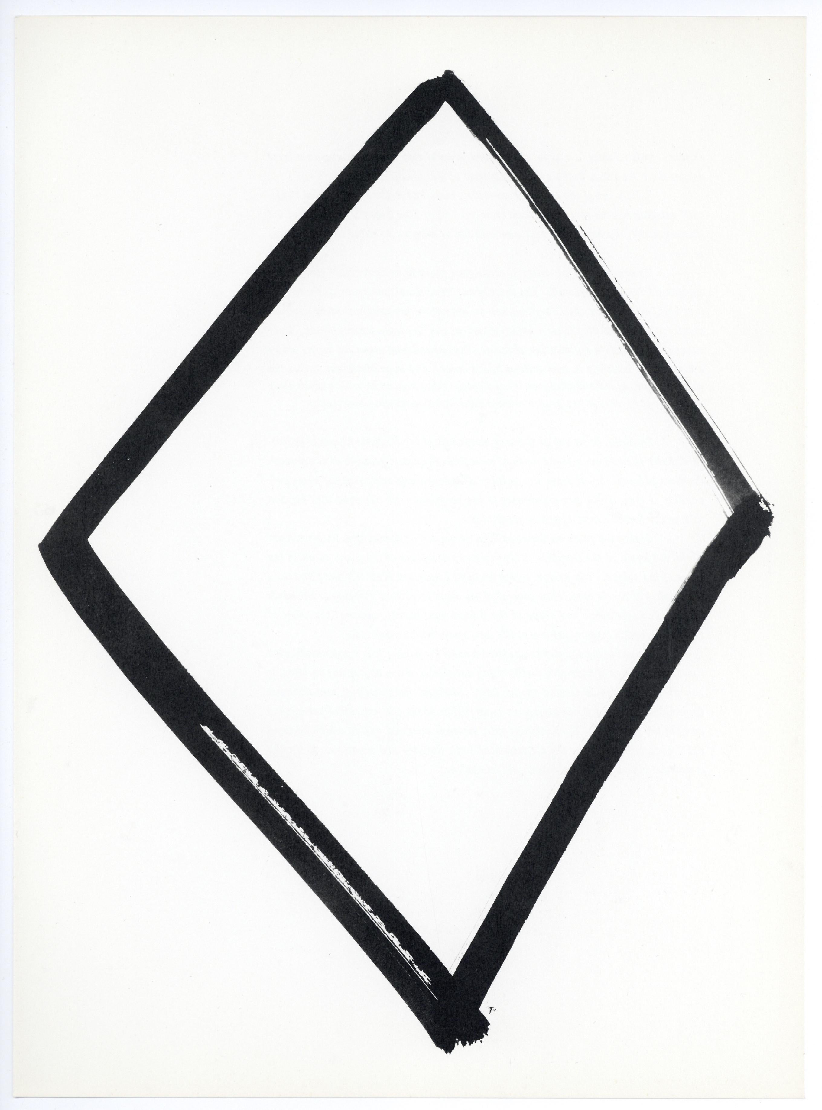 litografía original - Print de Ellsworth Kelly