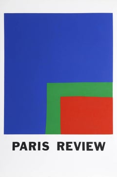 Paris Review:: signierter Siebdruck von Ellsworth Kelly 1966