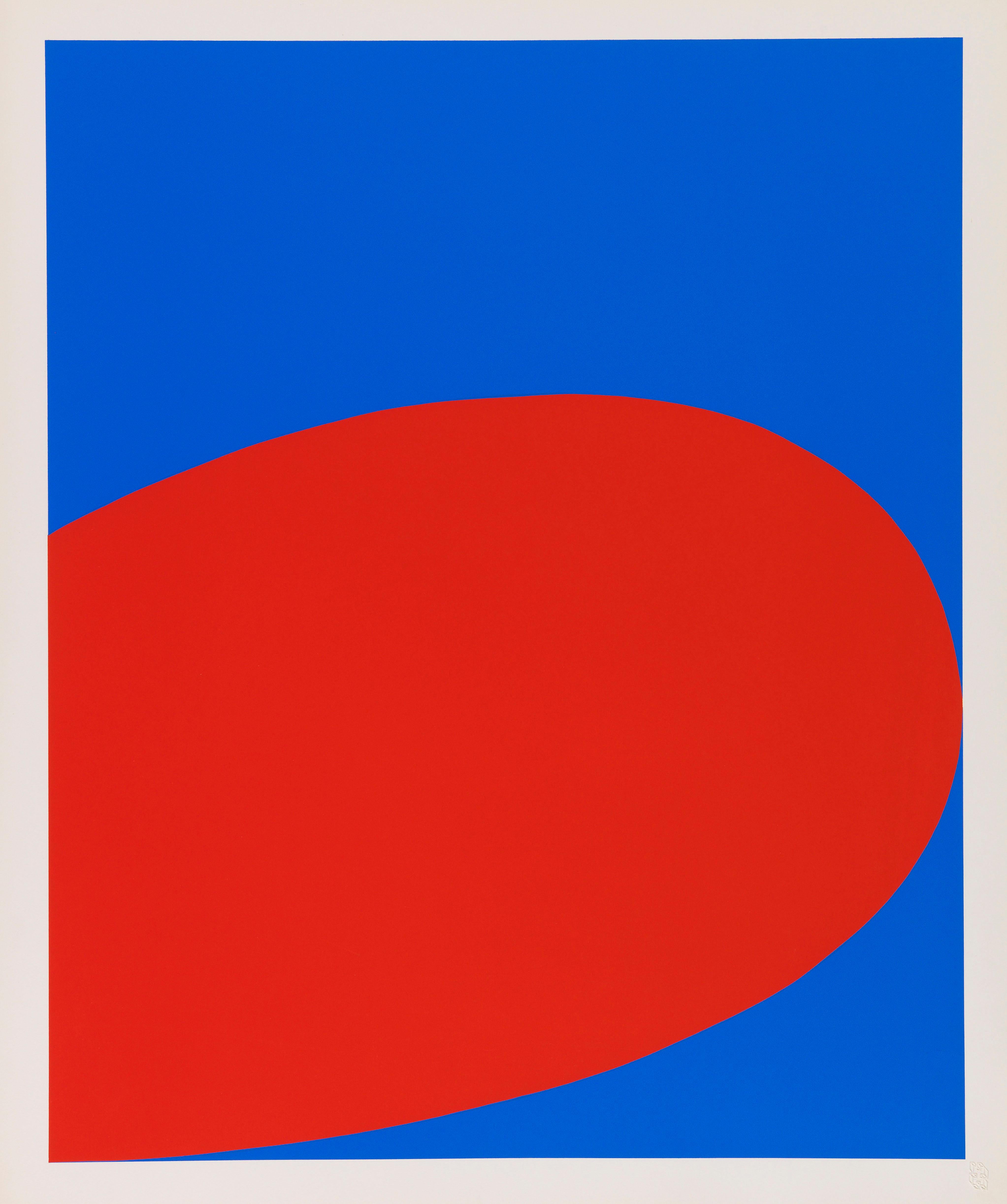 Red Blue (Axsom 2), X + X, Dieci opere di dieci pittori, Ellsworth Kelly in vendita 3