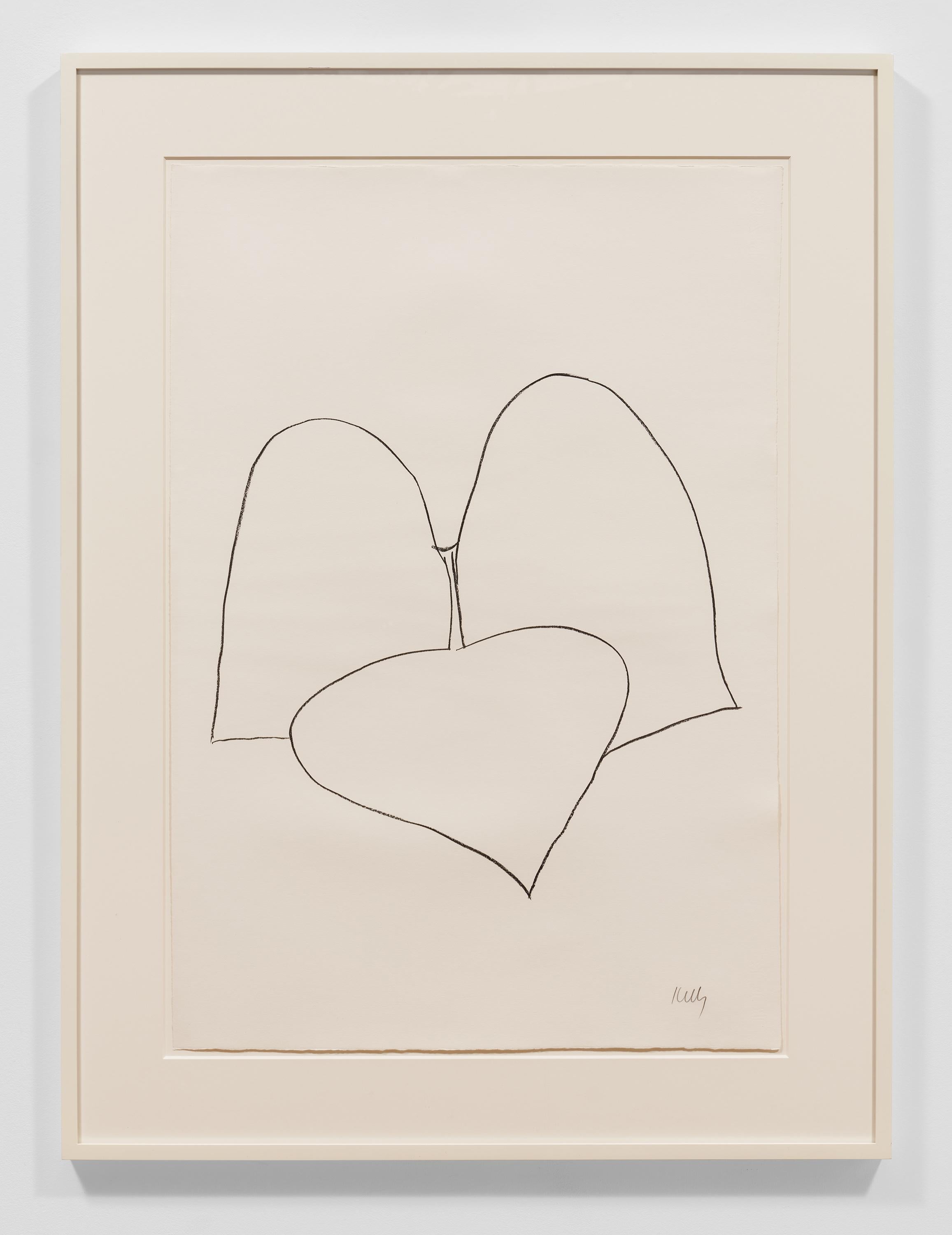 Feuilles de haricots verts III - Print de Ellsworth Kelly