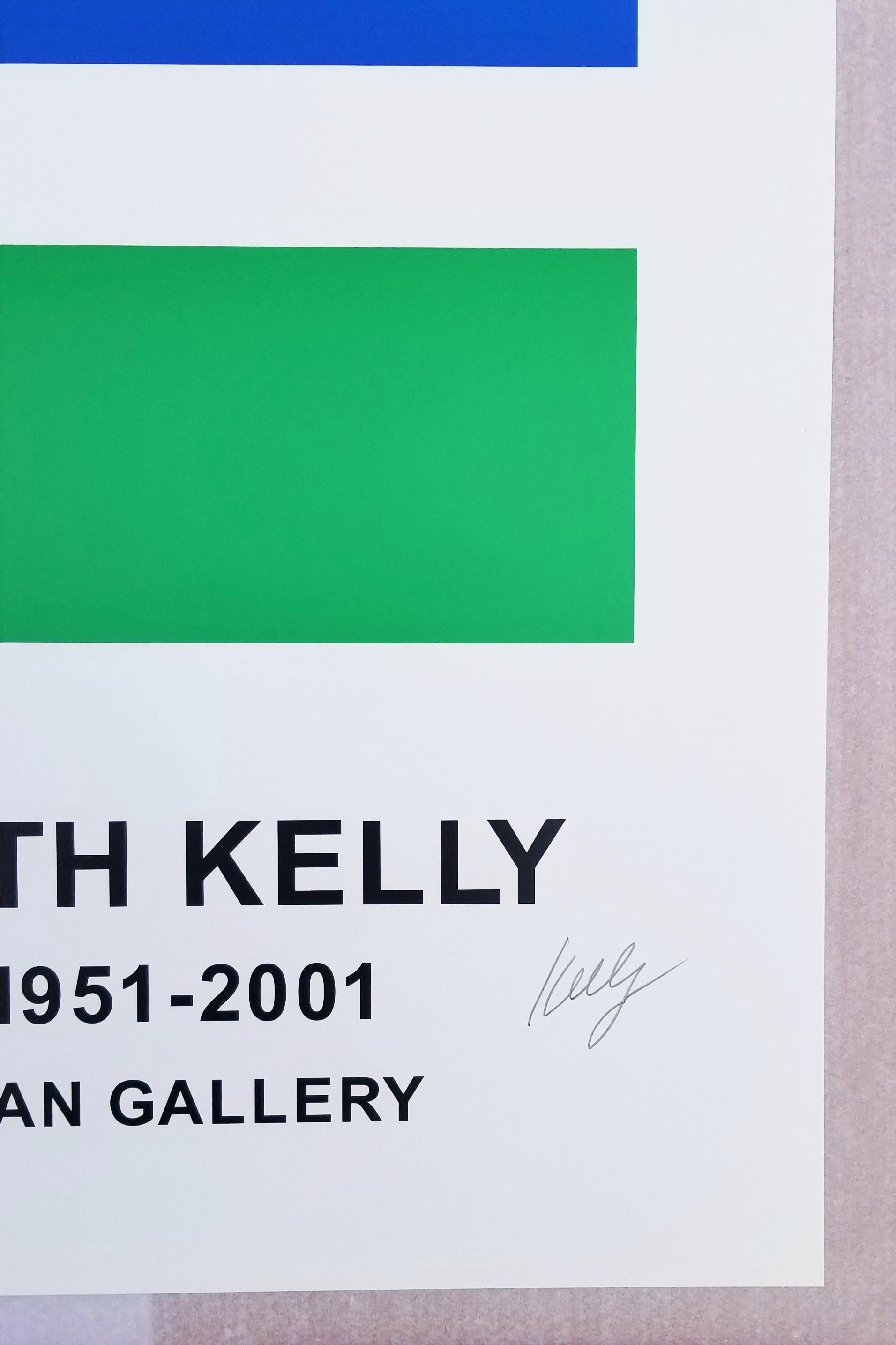 Susan Sheehan Gallery (Ellsworth Kelly Posters 1951-2001) Poster (Signed) Color For Sale 5