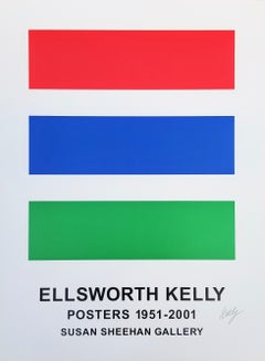 Susan Sheehan Gallery (Ellsworth Kelly Posters 1951-2001) Poster (Signed) Color