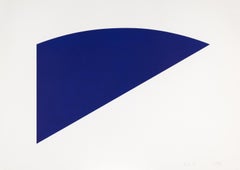 Untitled - Contemporary Abstract Lithograph, 1983