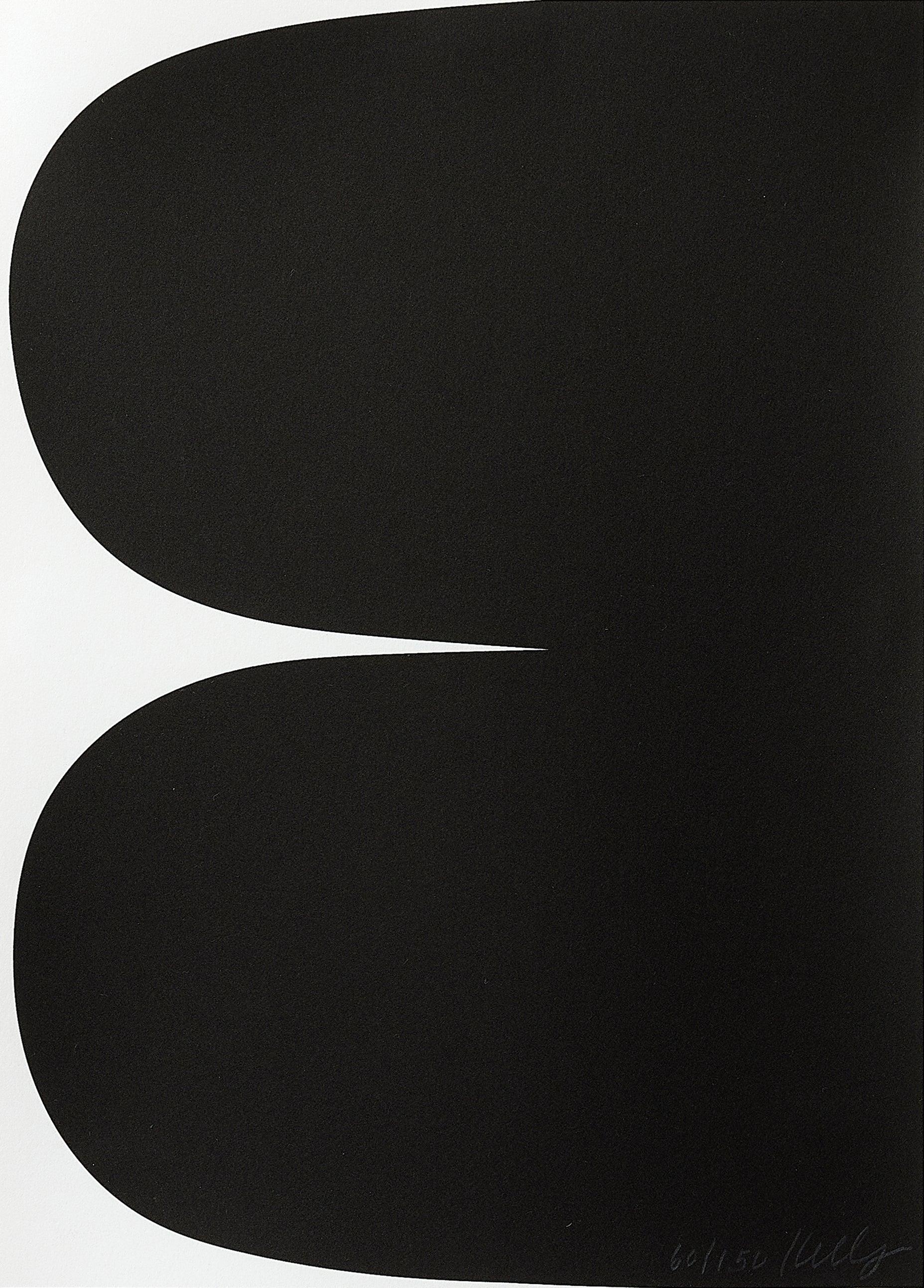 Ellsworth Kelly Abstract Print - Untitled (for Obama) -- Lithograph, Geometric, Abstract, Minimalism by Kelly