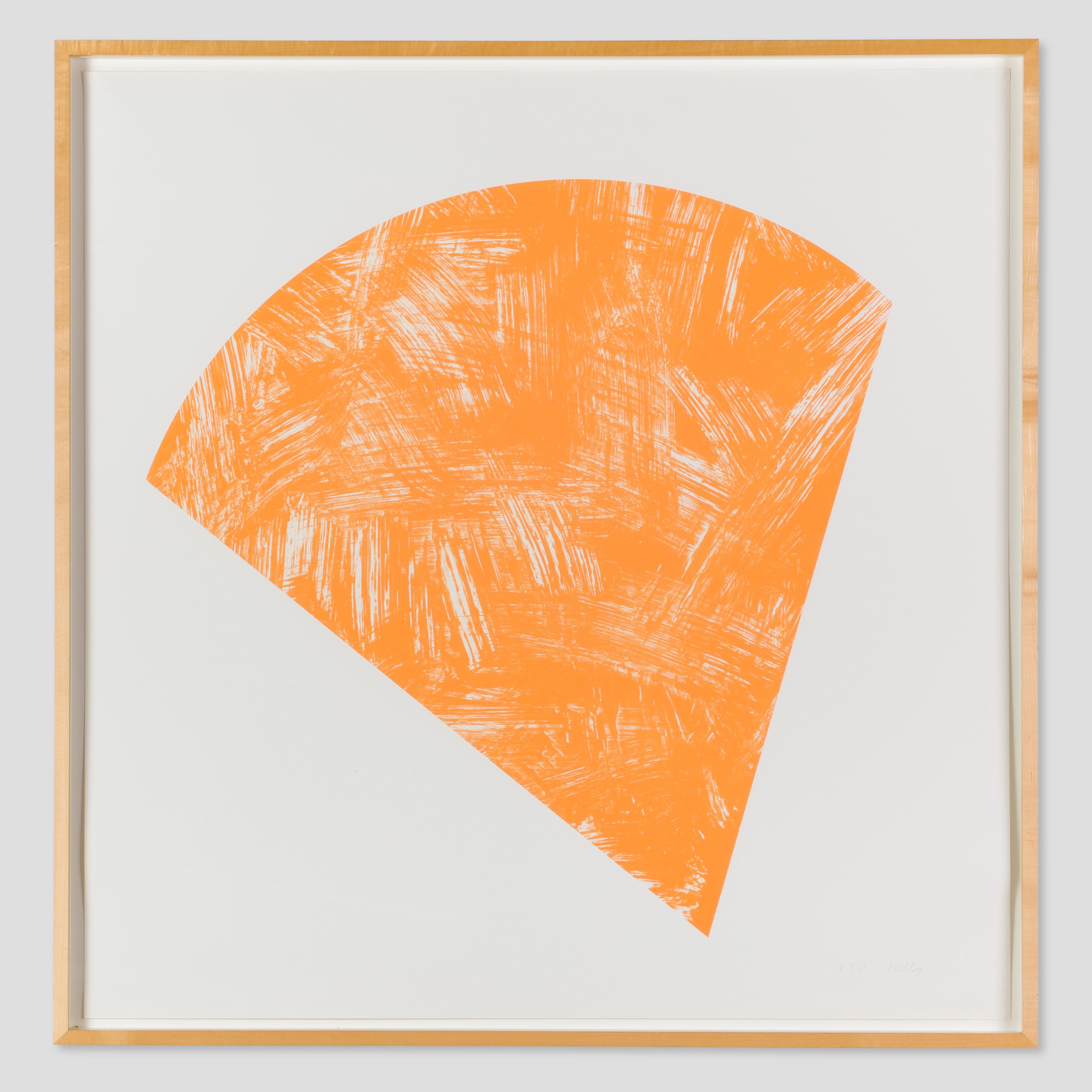 Untitled (Orange State I) - Print by Ellsworth Kelly