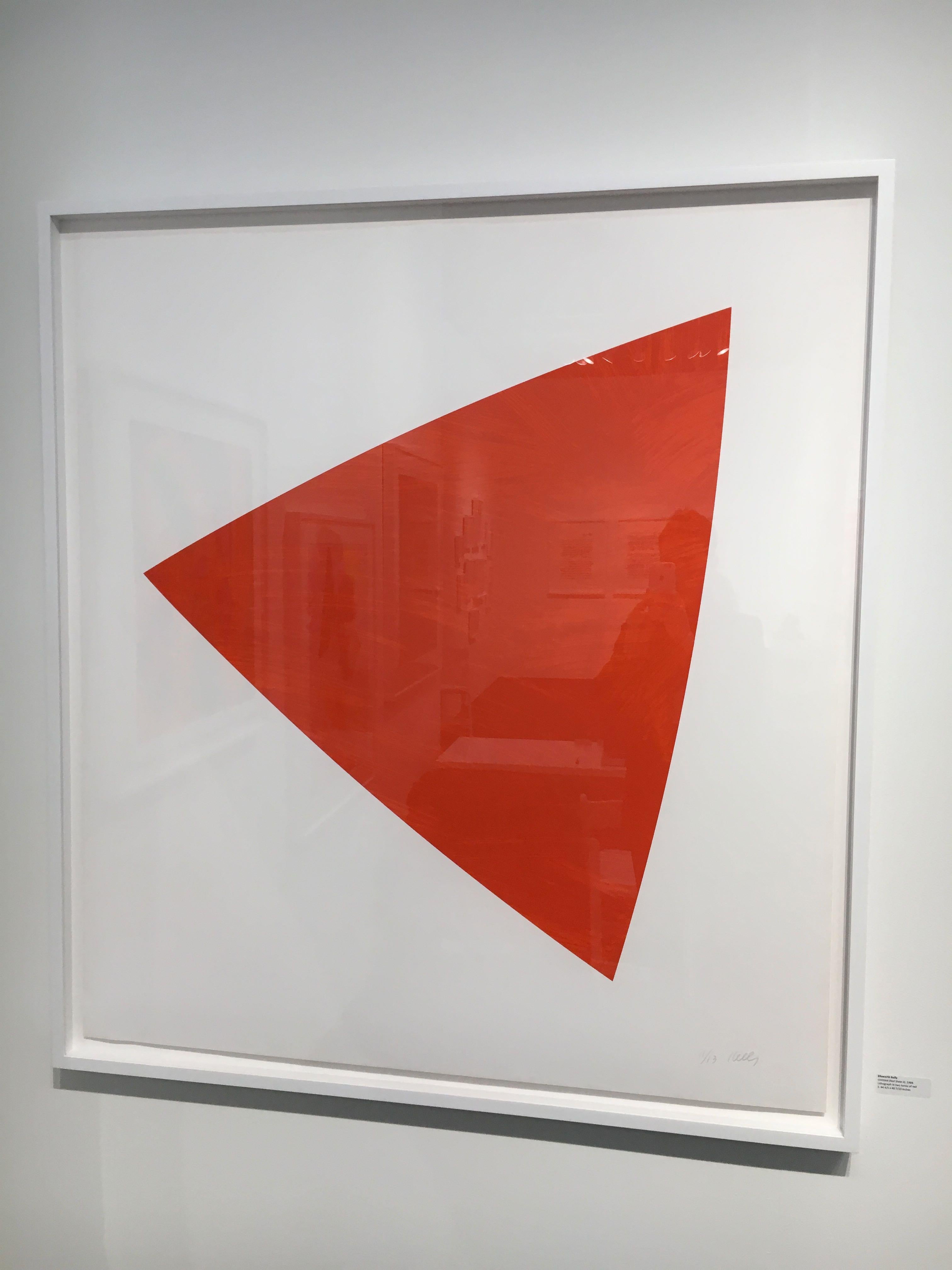 Untitled (Red State II) - Print by Ellsworth Kelly