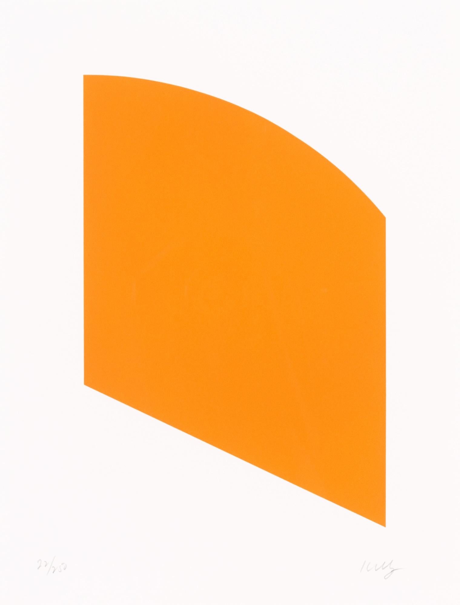 Ellsworth Kelly Abstract Print – Gelb