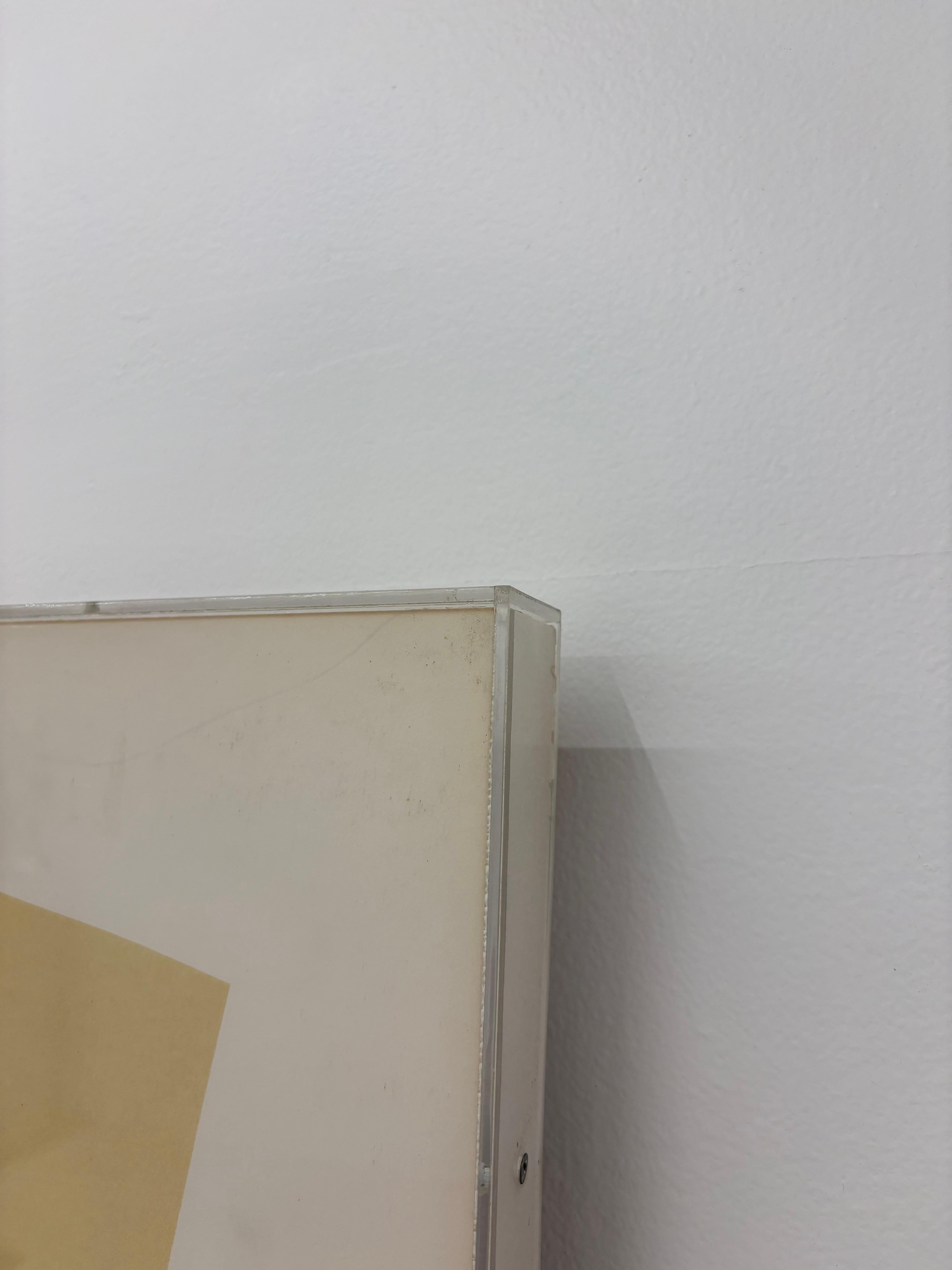 Ellsworth Kelly Vintage 1965 Mid Century Modernist Lithographie Druck 