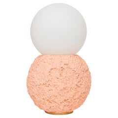 Ellsworth Table Lamp in Sculpted Coral Lacquer