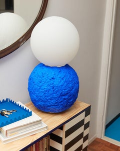 Ellsworth Table Lamp in Sculpted Ultra Blue