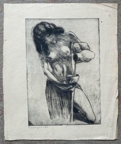 Femme versant de l'eau (par le leader de la « Renaissance de l'art du Sud »)