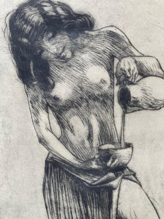 Woman Pouring Water (von der führenden Vertreterin der „Südlichen Kunstrenaissance“)