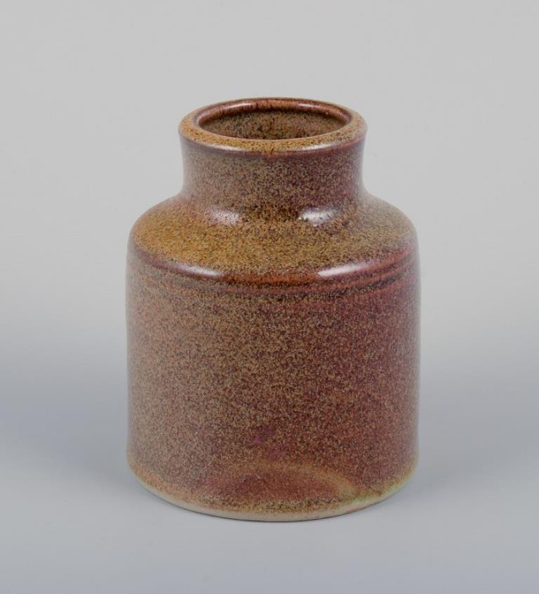 Fine XX secolo Ellis & Wilhelm Kuch. Tre vasi di ceramica unici. 1980s in vendita