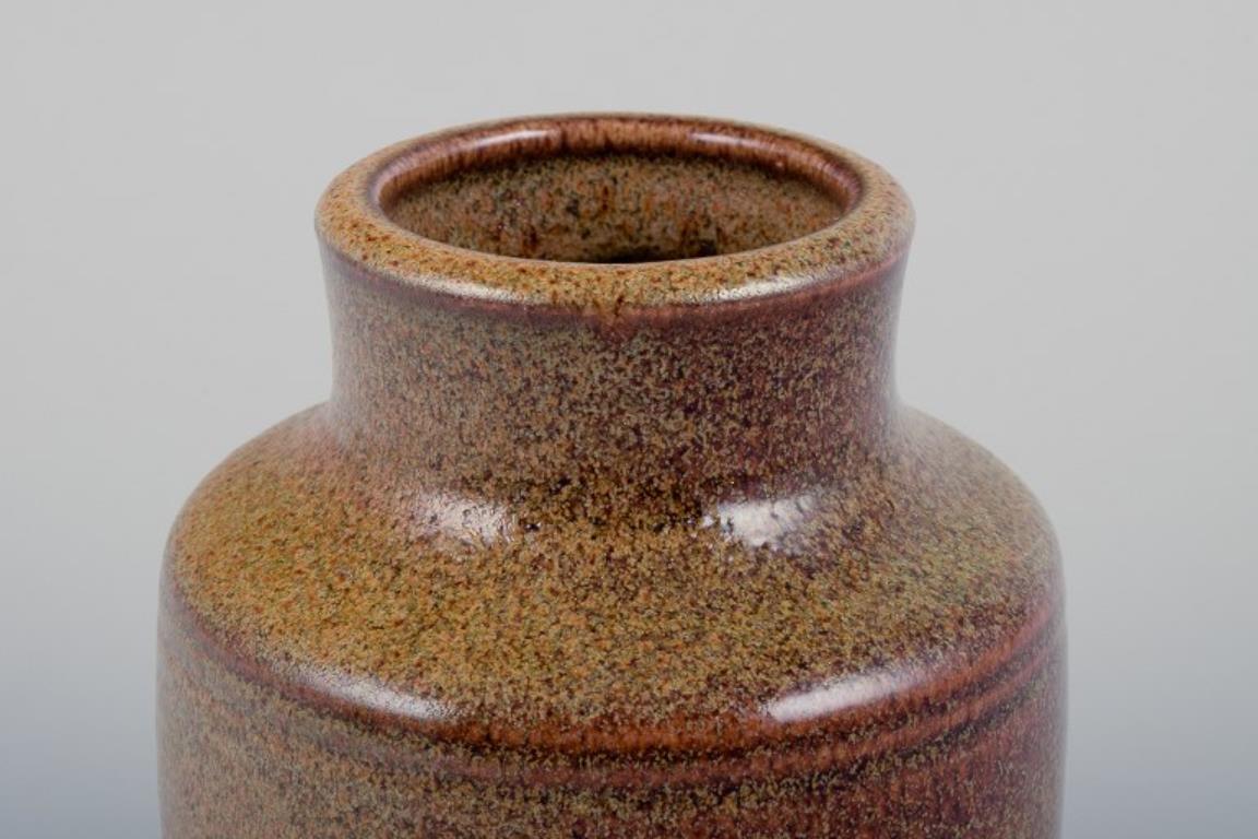 Ceramica Ellis & Wilhelm Kuch. Tre vasi di ceramica unici. 1980s in vendita