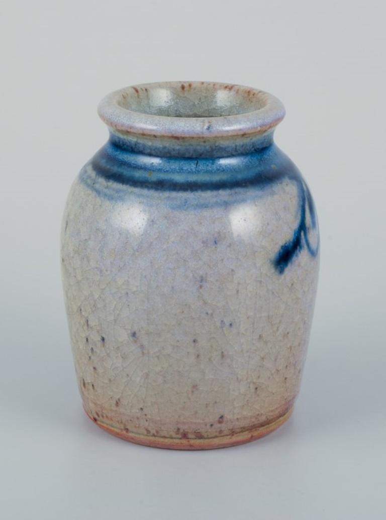 Fine XX secolo Ellis Kuch e Wilhelm Kuch. Due vasi in ceramica. 1980s in vendita