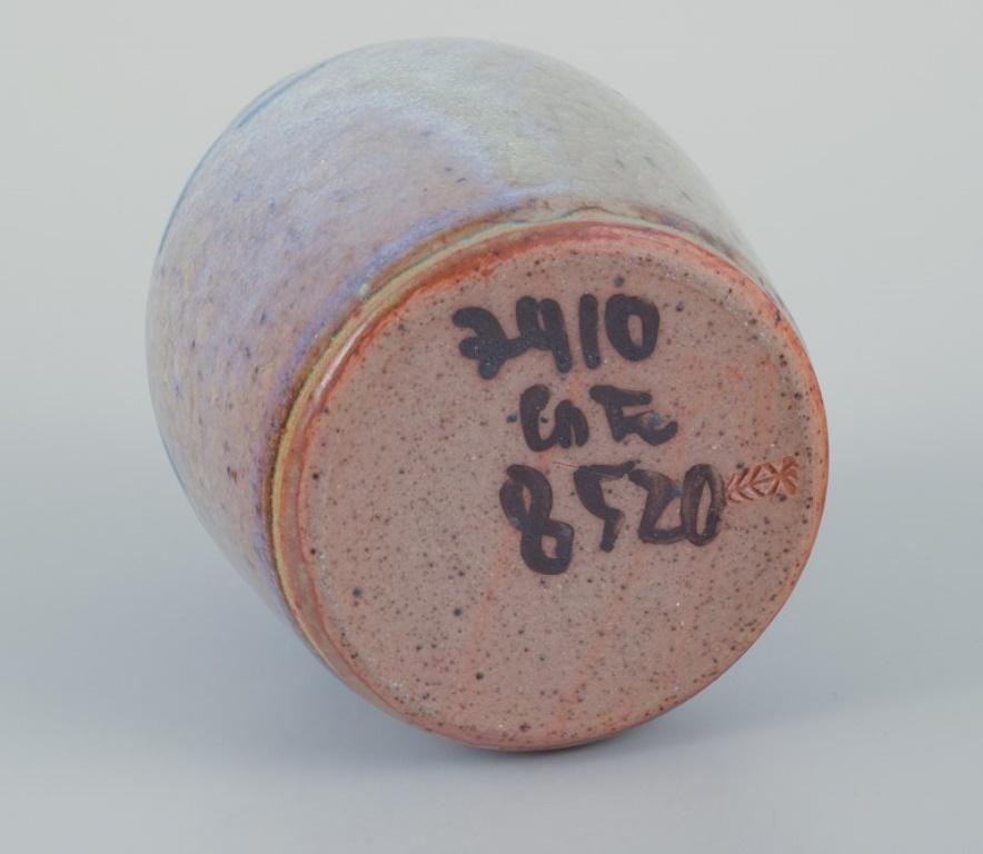 Ellis Kuch e Wilhelm Kuch. Due vasi in ceramica. 1980s in vendita 1