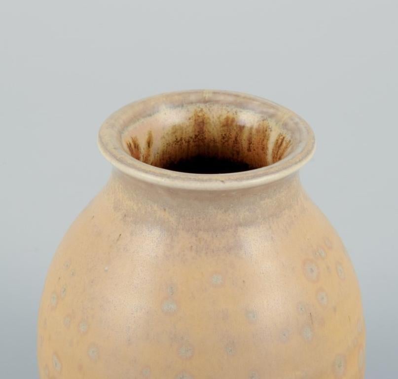 Smaltato Ellis Kuch e Wilhelm Kuch. Due vasi di ceramica unici. 1980s in vendita
