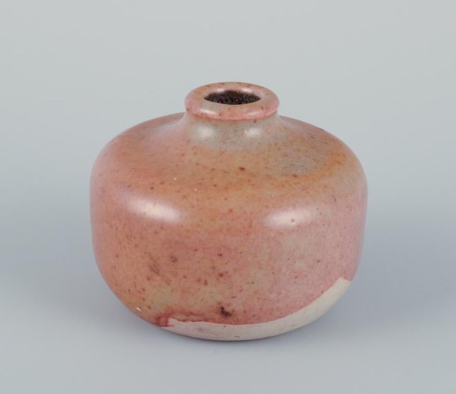 Ceramica Ellis Kuch e Wilhelm Kuch. Due vasi di ceramica unici. 1980s in vendita