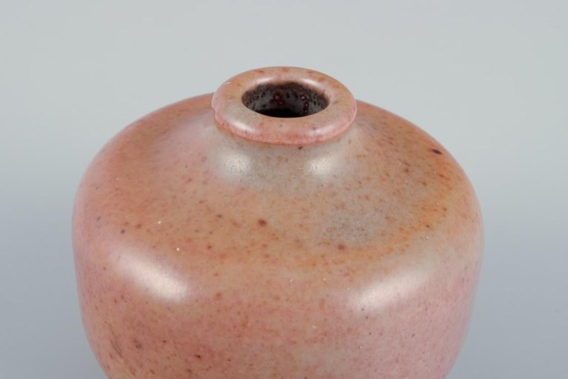 Ellis Kuch e Wilhelm Kuch. Due vasi di ceramica unici. 1980s in vendita 1