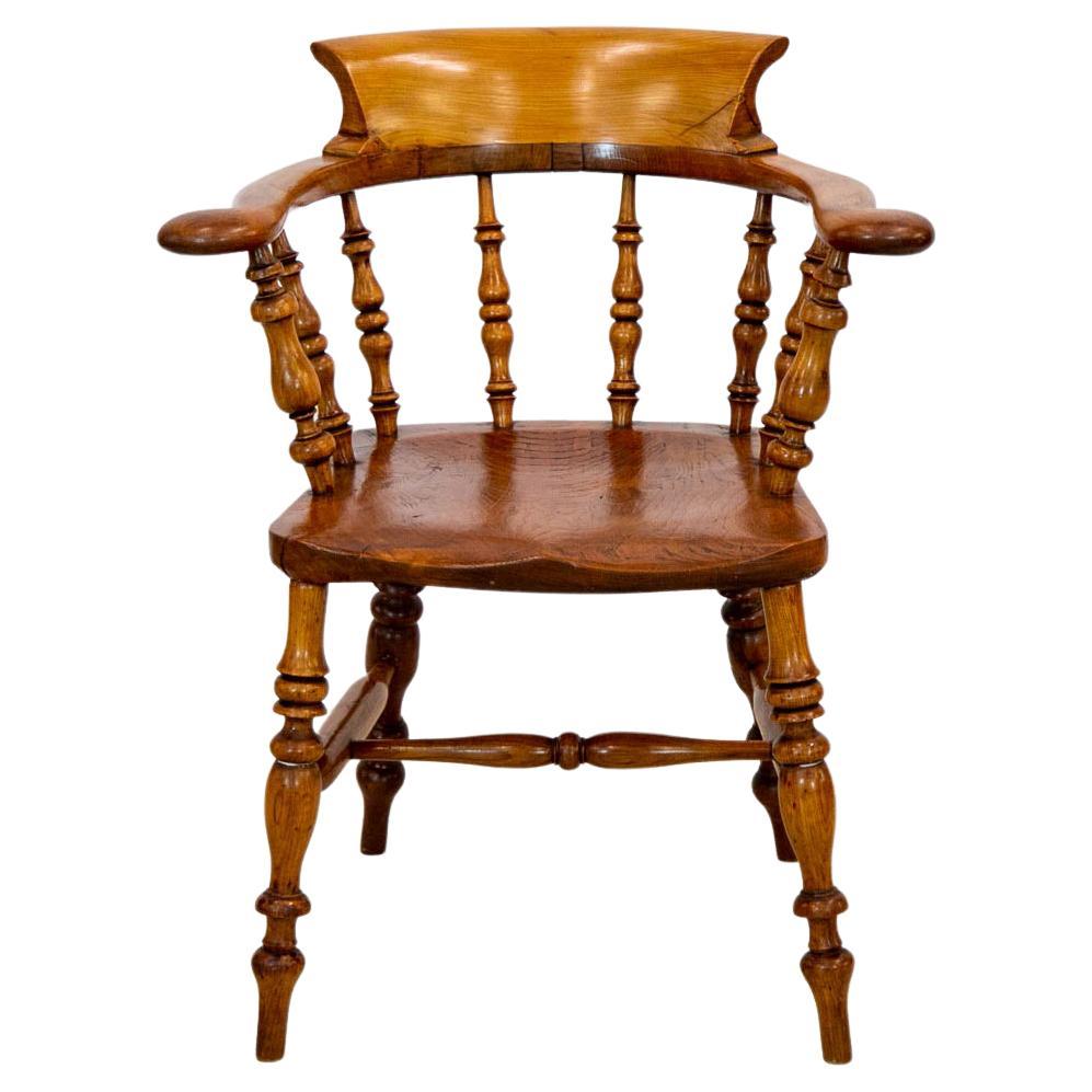 Elm and Fruitwood Captain's Chair