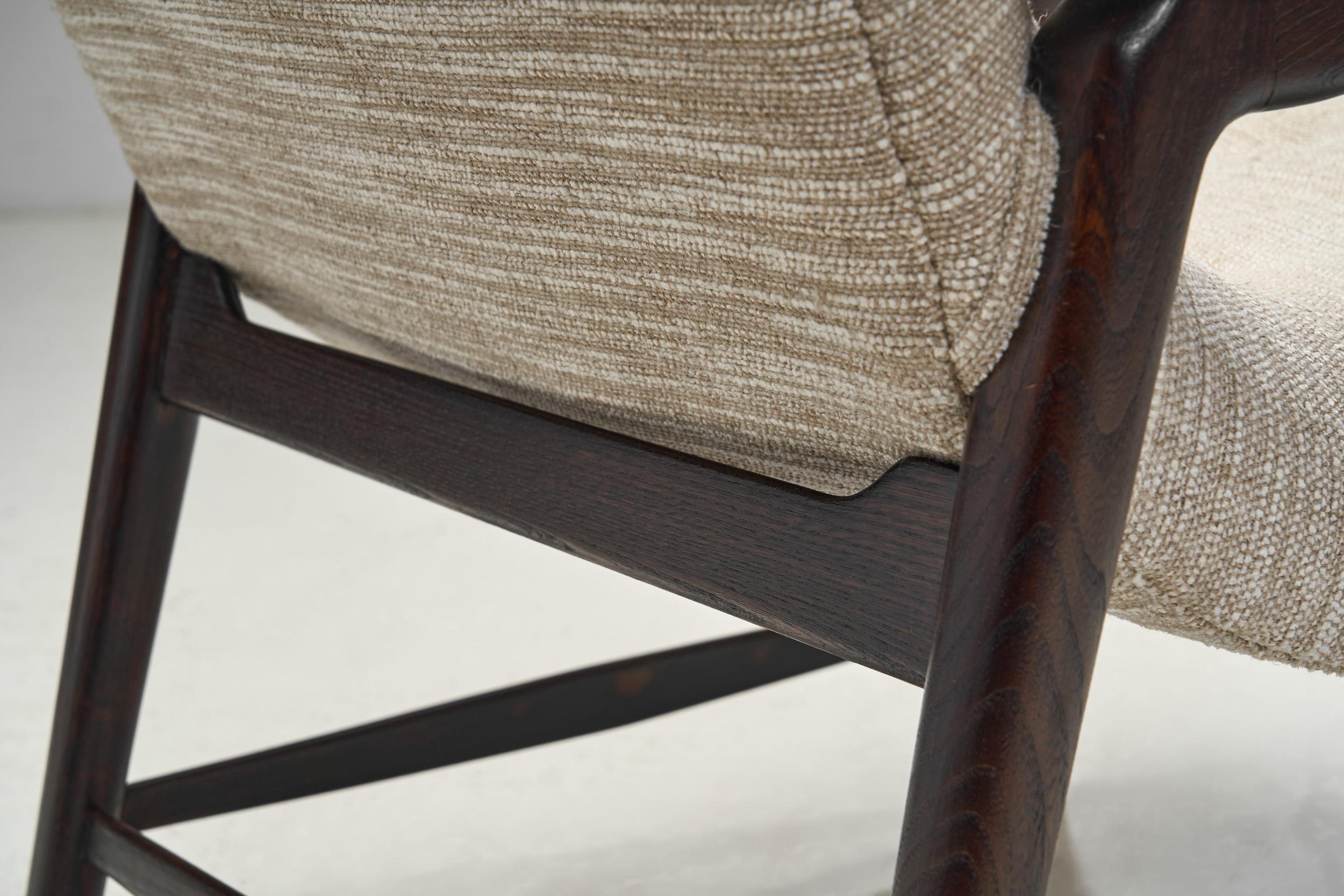 Sillón Elm de Arne Hovmand-Olsen para J.L. Møller Møbelfabrik, Dinamarca 1947 en venta 5