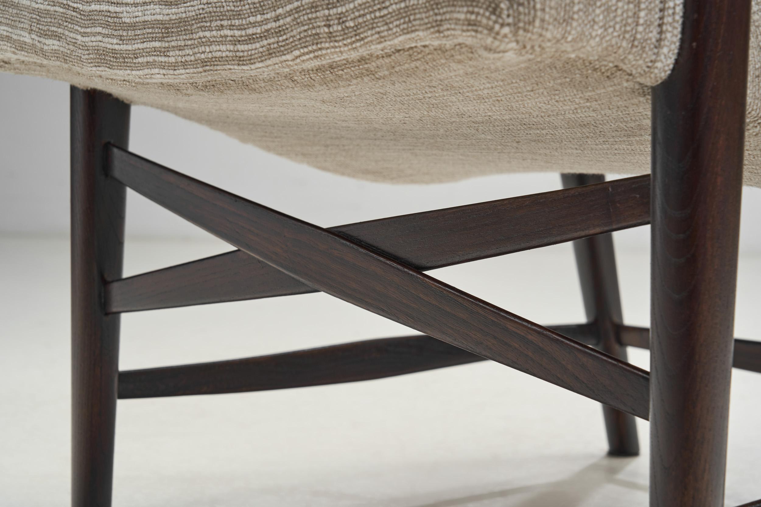 Sillón Elm de Arne Hovmand-Olsen para J.L. Møller Møbelfabrik, Dinamarca 1947 en venta 6
