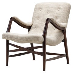 Elm Armchair by Arne Hovmand-Olsen for J.L. Møller Møbelfabrik, Denmark 1947