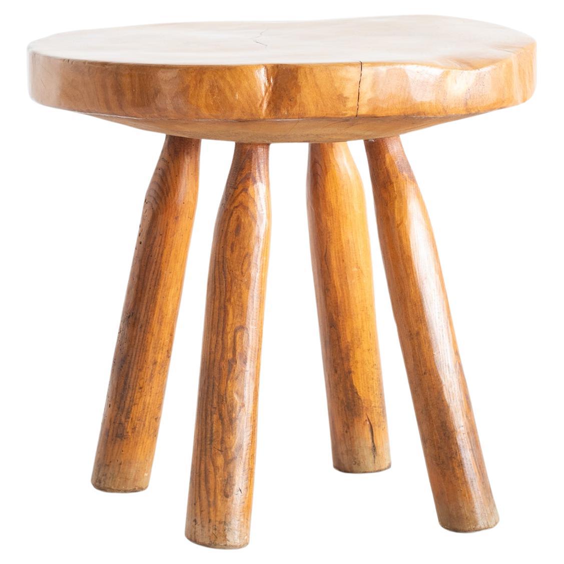 Elm Center Table Attr. Maxie Lane For Sale