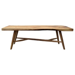 Elm Coffee Table Bench Elm Coffee Table Bench