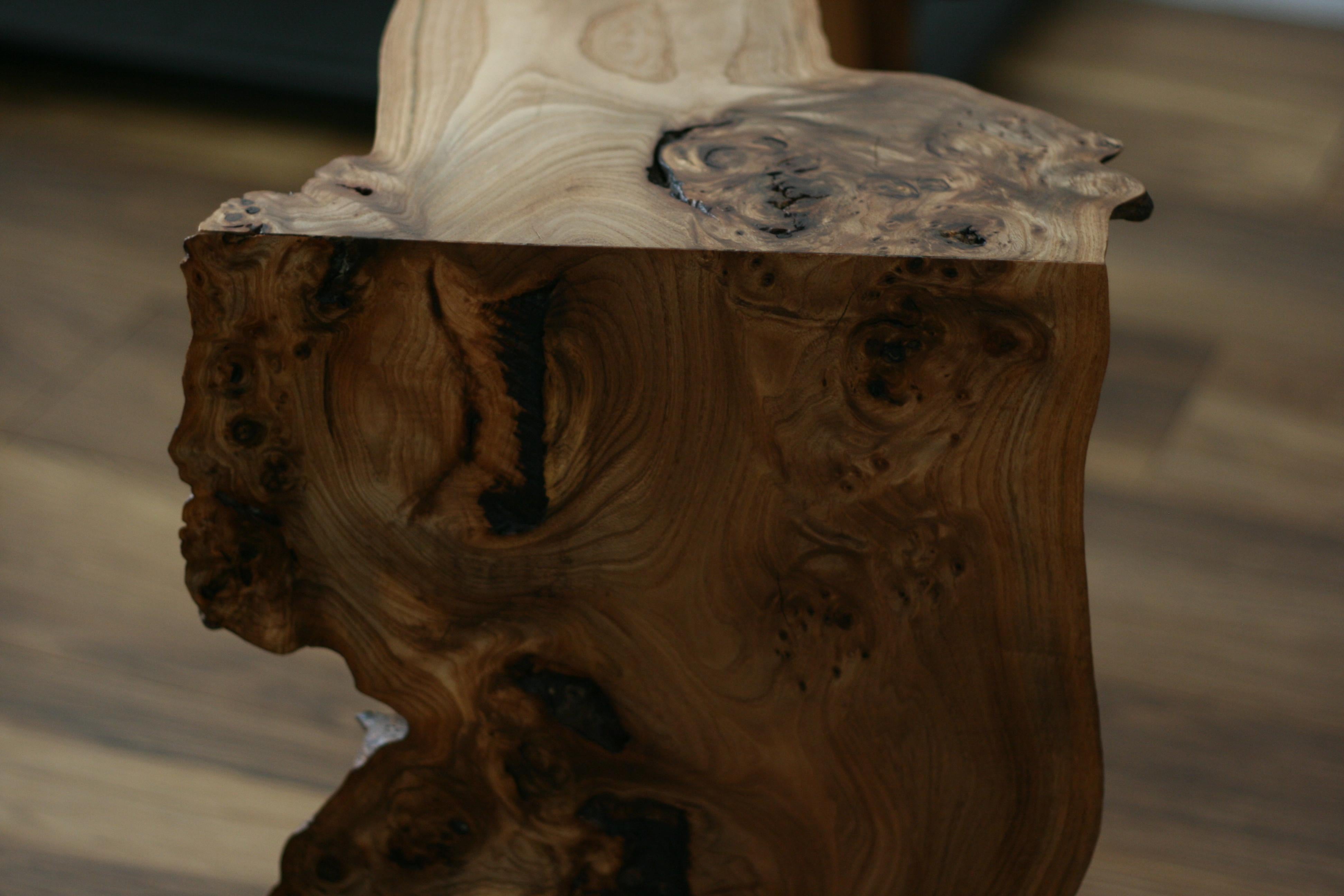 XXIe siècle et contemporain Table basse en orme en vente