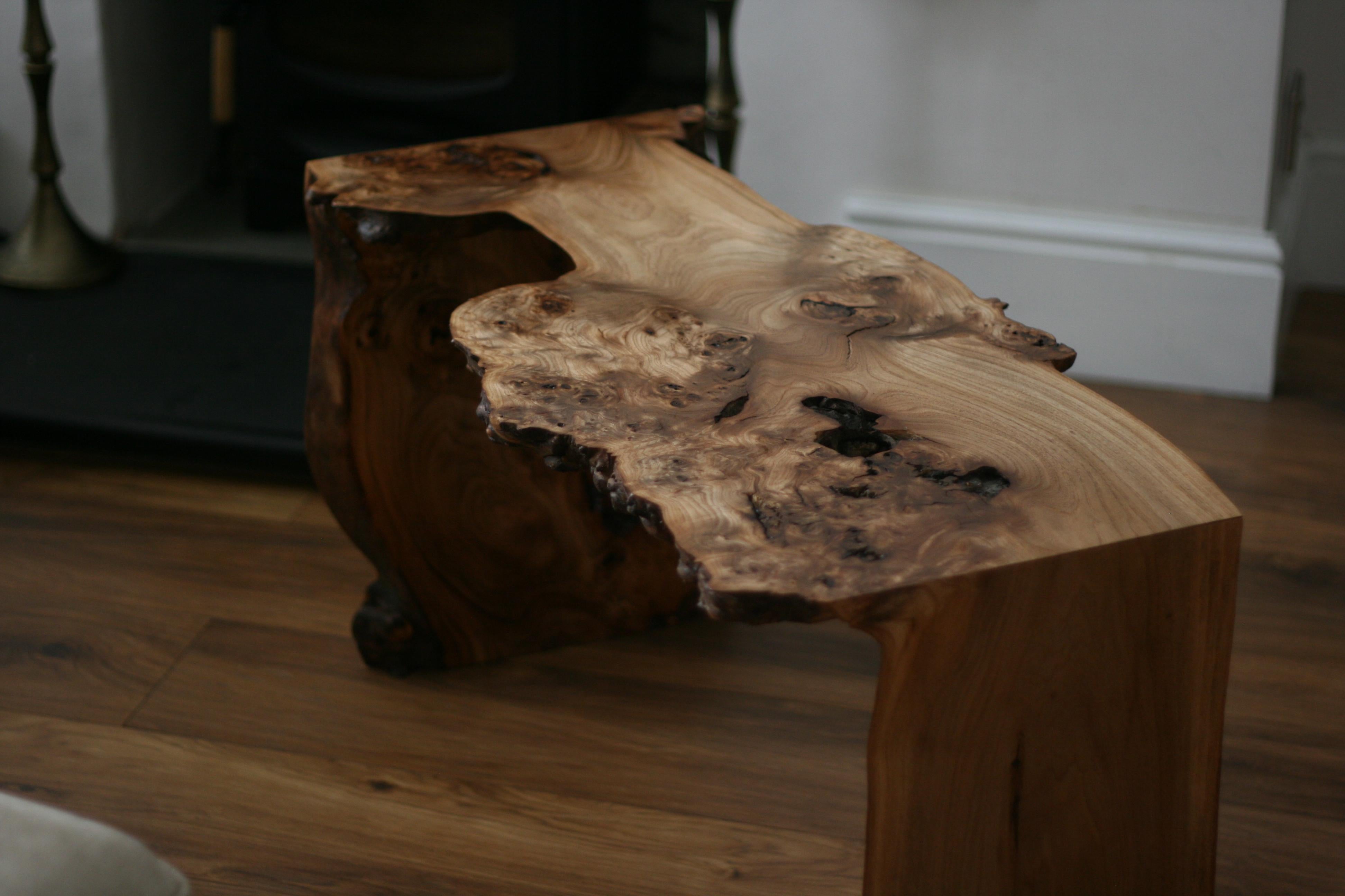 Orme Table basse en orme en vente