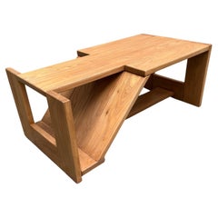 Elm Coffee Table from Maison Regain, France, 1980s