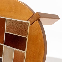 Table basse en orme, Maison Regain