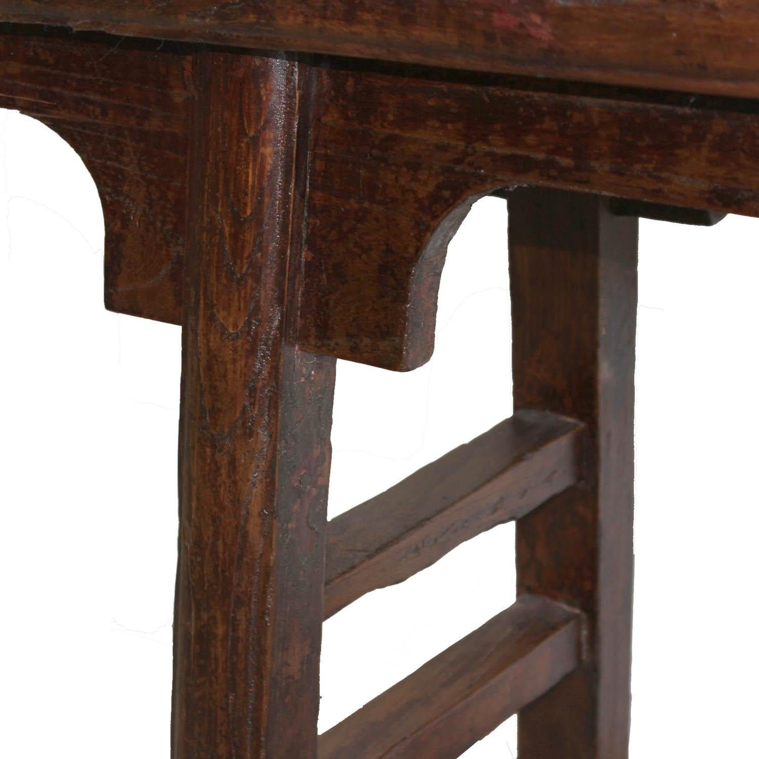 Wood Elm Console Table