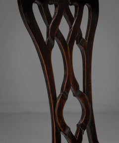 Fauteuil d'angle en orme, Angleterre, vers 1780