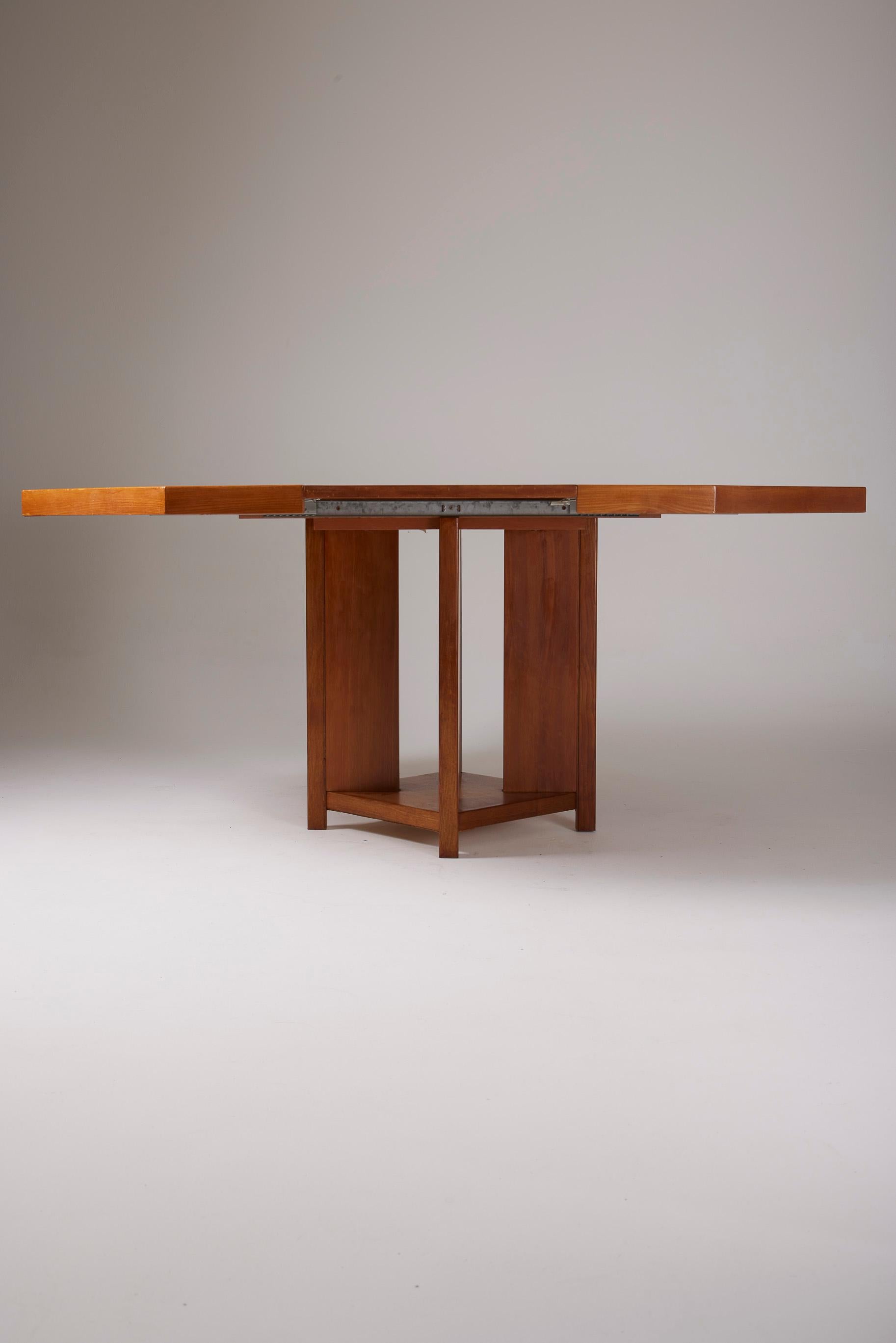 Elm dining table For Sale 8
