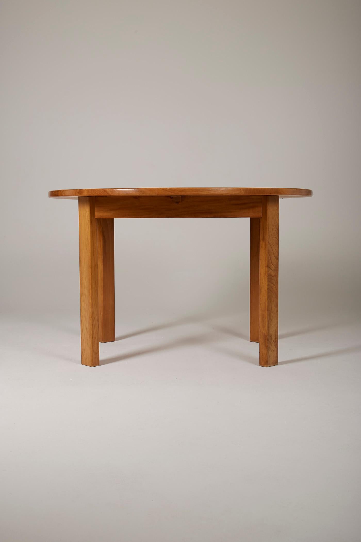 French Elm dining table
