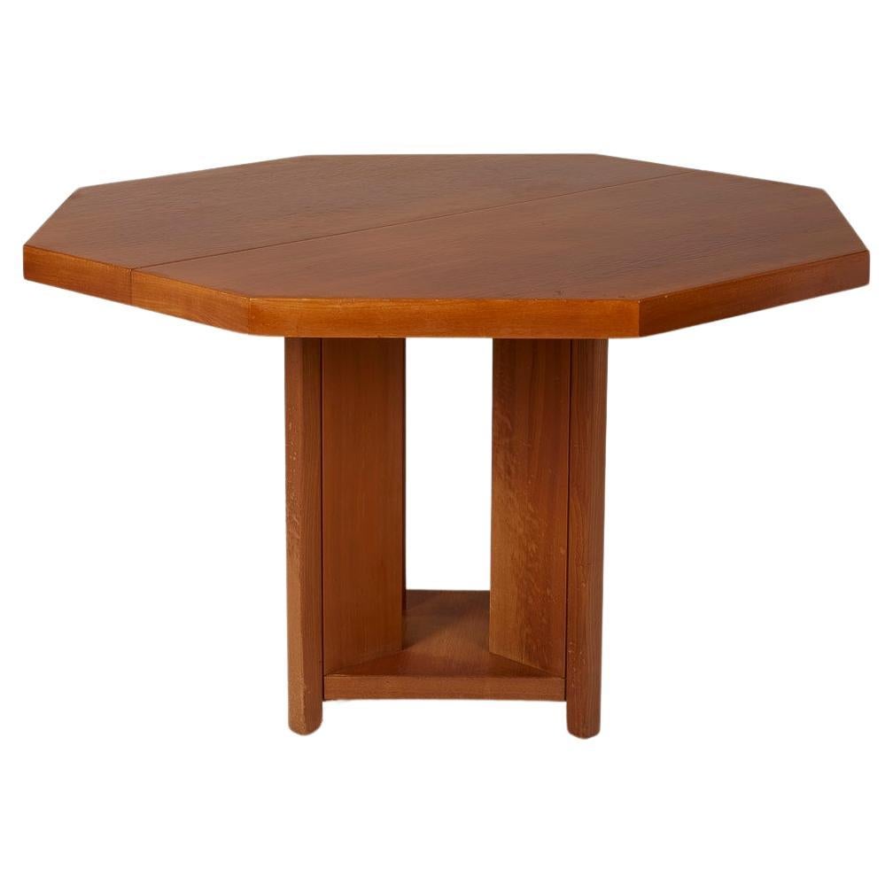 Elm dining table For Sale