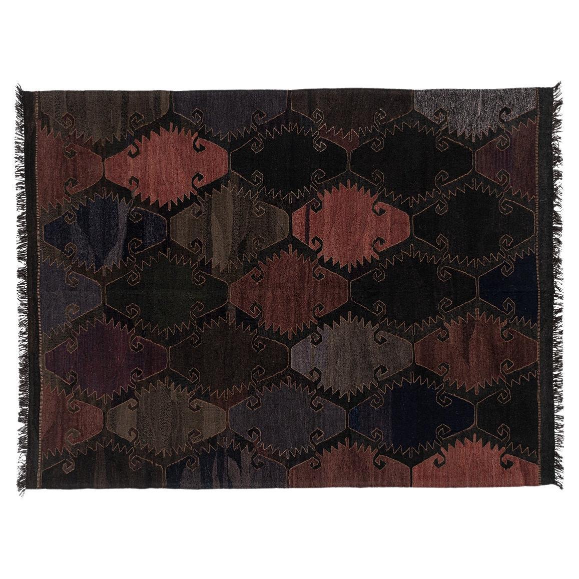 Elm KKilim 129 Rug by ETHNİCLOOM For Sale
