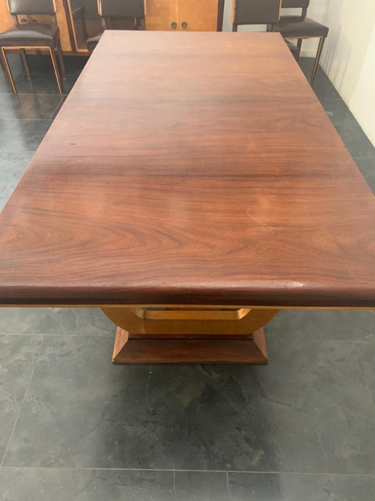 Elm & Maple Dining Table, 1940s For Sale 6