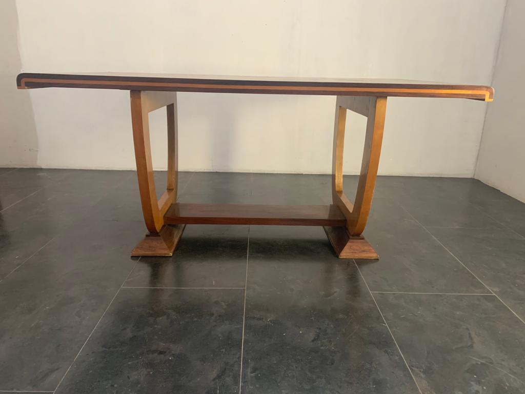 Elm & Maple dining table, 1940s
Packaging with bubble wrap and cardboard boxes is included. If the wooden packaging is needed (crates or boxes) for US and International Shipping, it's required a separate cost (will be quoted separately).