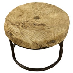 Table d'appoint « Elm Mill Wheel »