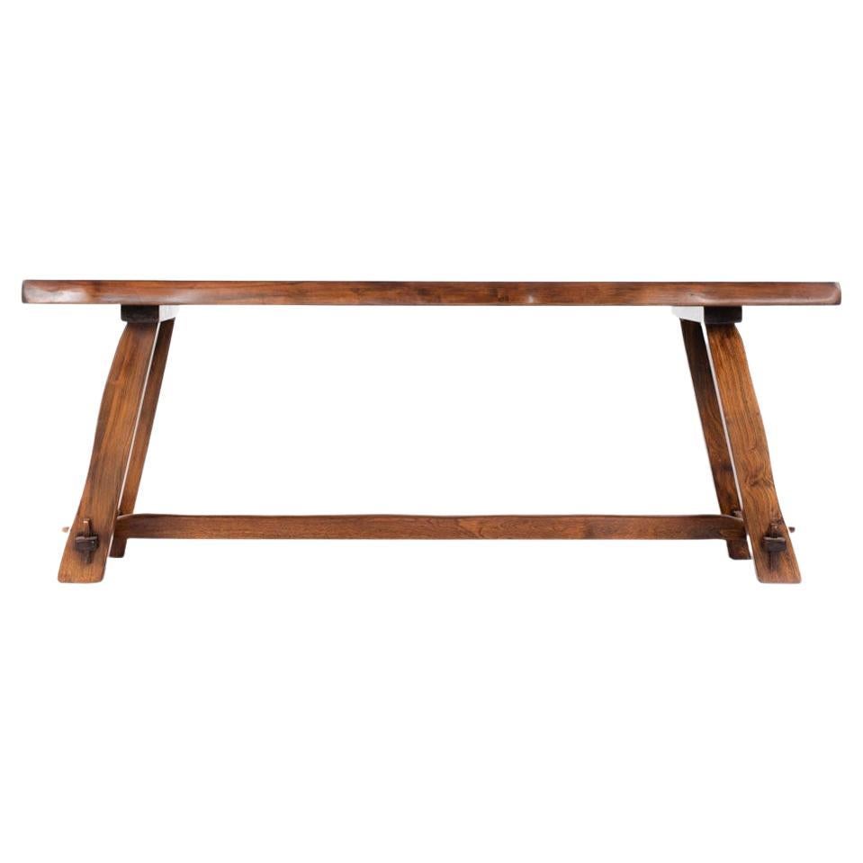 1920’s Rectangular Dining Table English Elm, Two Metre at 1stDibs