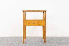Elm Scandinavian Bedside Table